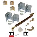 Picture of 1601HD 12" 2-Panel Mortise Hinge Hardware Set, US15