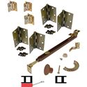Picture of 1601HD 24" 2-Panel Mortise Hinge Hardware Set, US5