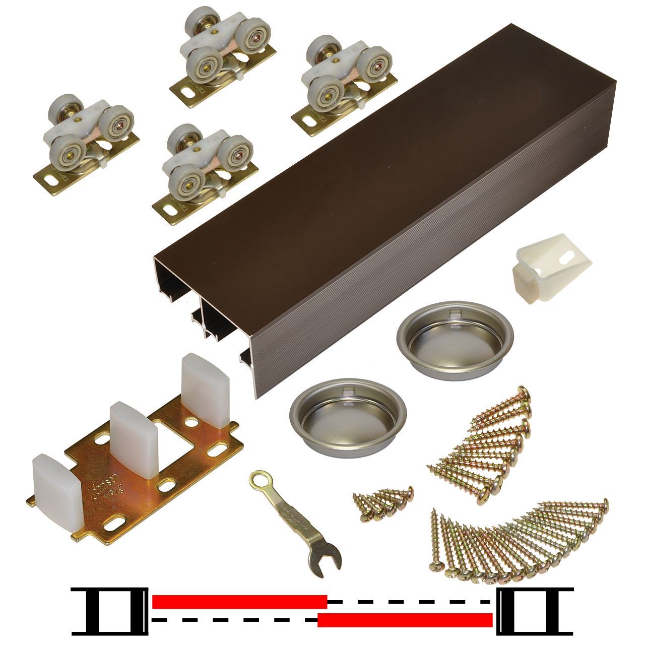 Set hardware. Aksioma слайдер138f.