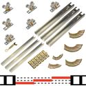 Picture of 111MD 32" 3-Door Sliding Tri-pass Hardware Set 