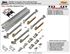 Picture of 2610S302 2 - 30" Door Soft-Close Hardware Set, Mill Finish Track