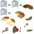 Picture of 16310101 1601 2-Panel Part Set, Brown, No Control Arm