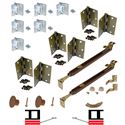 Picture of 1601 18" 4-Panel Hardware Set, US5