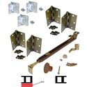 Picture of 1601HD 18" 2-Panel Mortise Hinge Hardware Set, US5