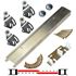 Picture of 2200 36" 2-Door Hardware Set, 75lbs. [34kg] Door
